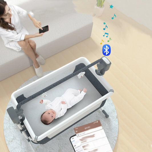 Berceau Bébé Électrique Automatique avec Télécommande 👶🛏️