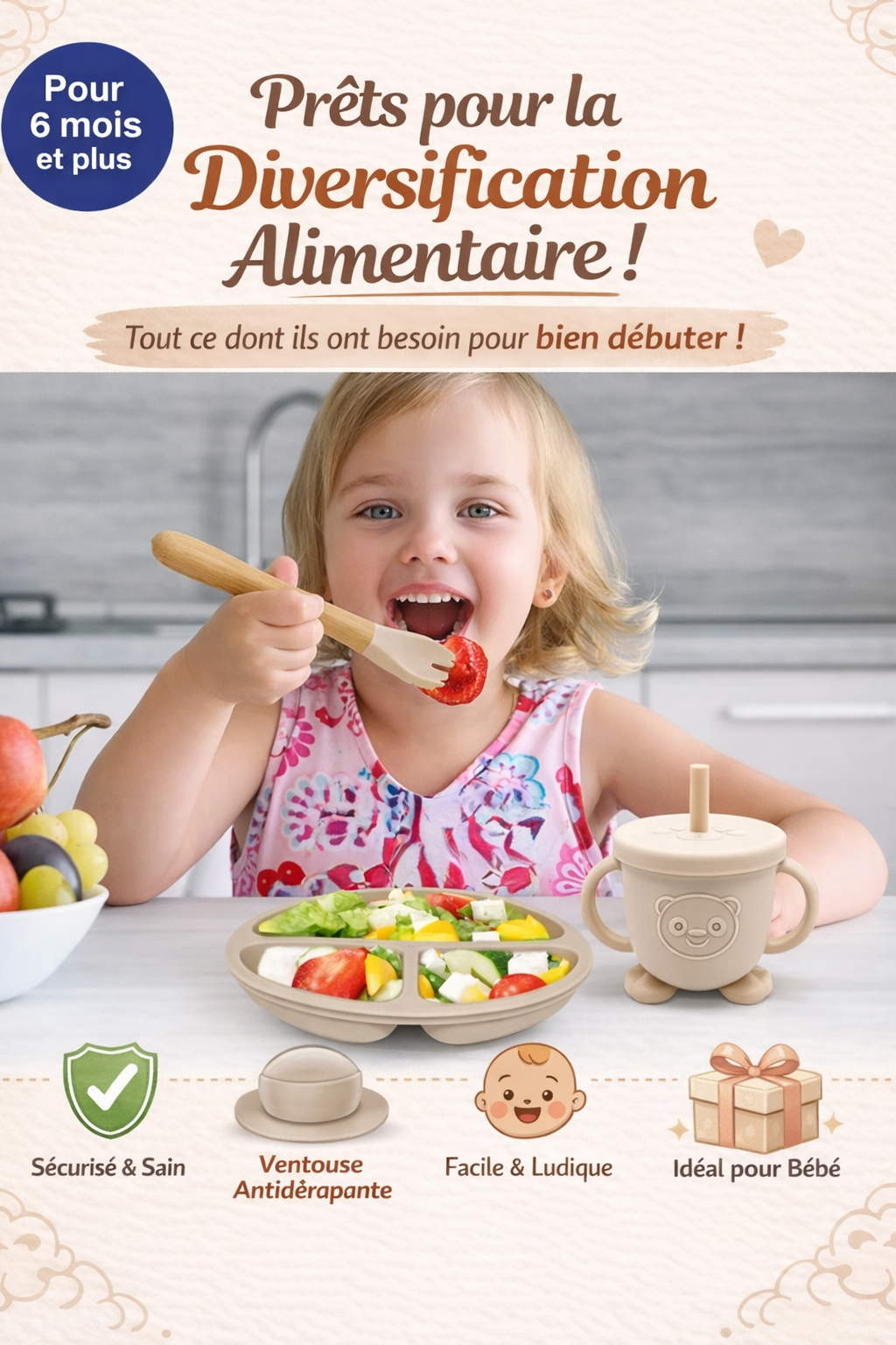 Set Repas Bébé Personnalisé 👶🍽️