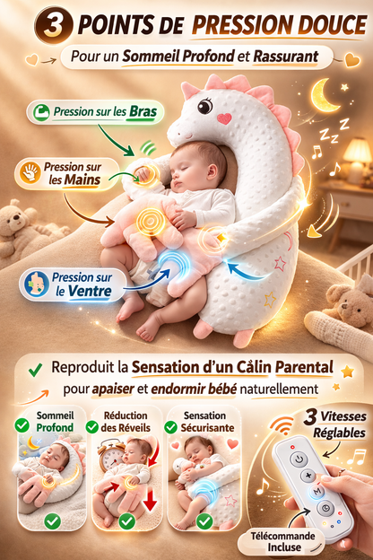 Doudou Apaisant Bébé Automatique avec Tapotement 👶💤