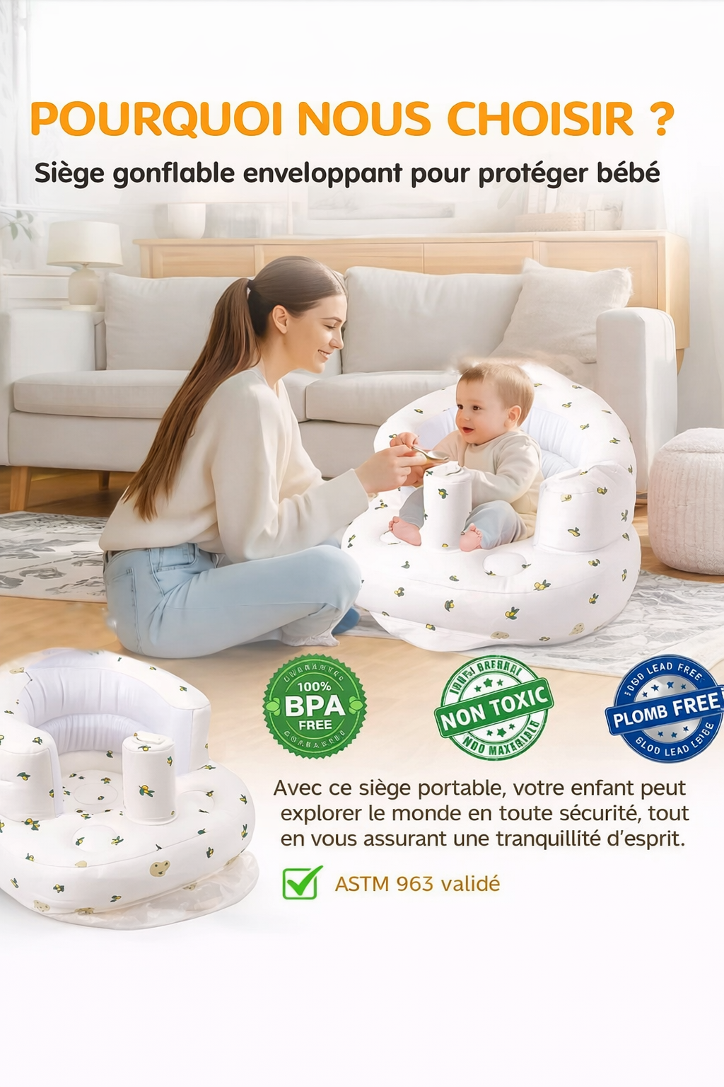 Siège Bébé Confort & Sécurité