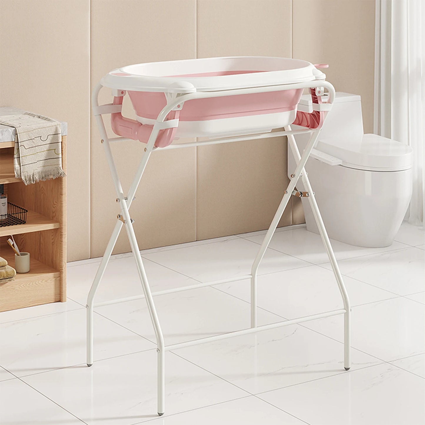 Baignoire pour bébé 3 en 1 avec support