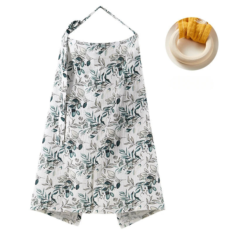 Couverture d'Allaitement en Coton pour Mère