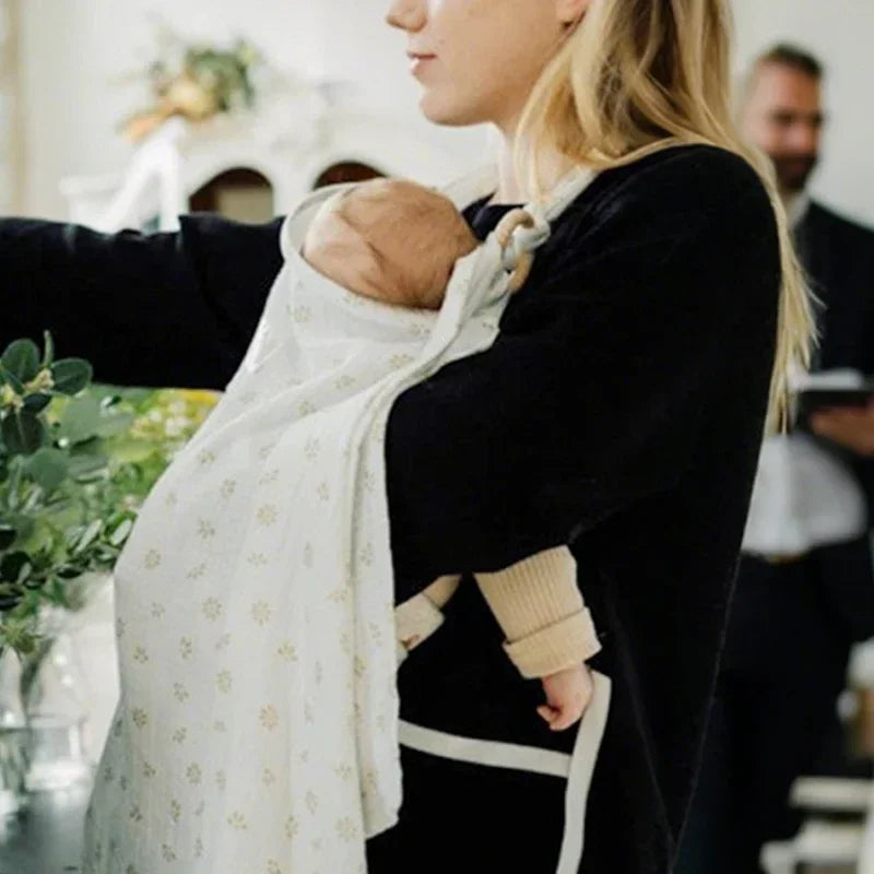 Couverture d'Allaitement en Coton pour Mère