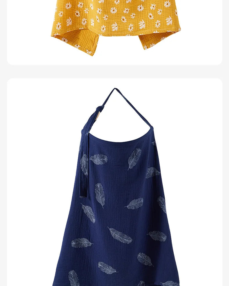 Couverture d'Allaitement en Coton pour Mère