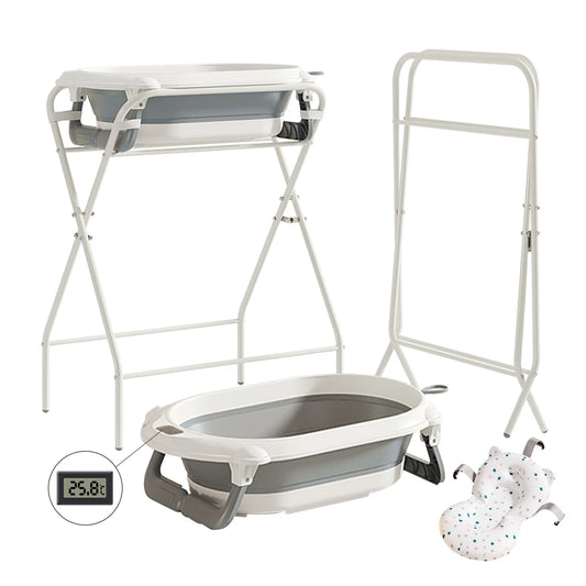 Baignoire pour bébé 3 en 1 avec support